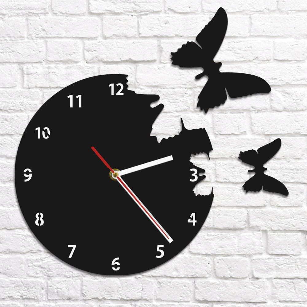 Flying Butterflies Wall Clock Abstract Nature Wall Art Home Decor Wall Clock Butterfly Espcape Flew Away Modern Wall Clock Flying Butterflies Wall Clock Abstract Nature Wall Art Home Decor Wall Clock Butterfly Espcape Flew Away Modern Wall Clock