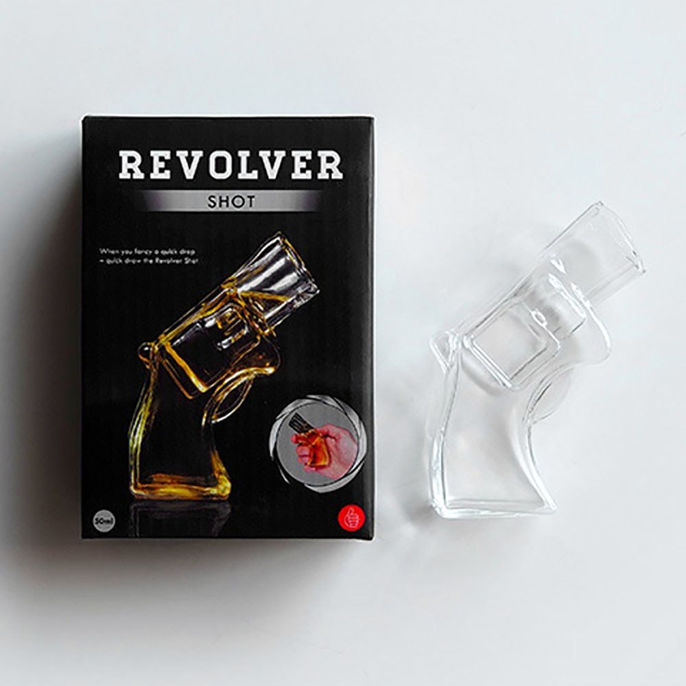 Creative 3D Gun Shaped Vodka Beer Cup Drinking Beer Glass Transparent Revolver Shot Glasses Cup Drinkware Creative 3D Gun Shaped Vodka Beer Cup Drinking Beer Glass Transparent Revolver Shot Glasses Cup Drinkware