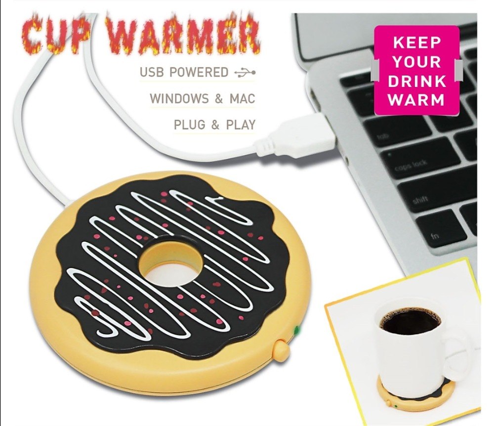 Creative Giant Donut USB Cup Warmer Hot Cookie Mug Coaster Office Tea USB Powered Heater Biscuit Tray Pad Creative Giant Donut USB Cup Warmer Hot Cookie Mug Coaster Office Tea USB Powered Heater Biscuit Tray Pad