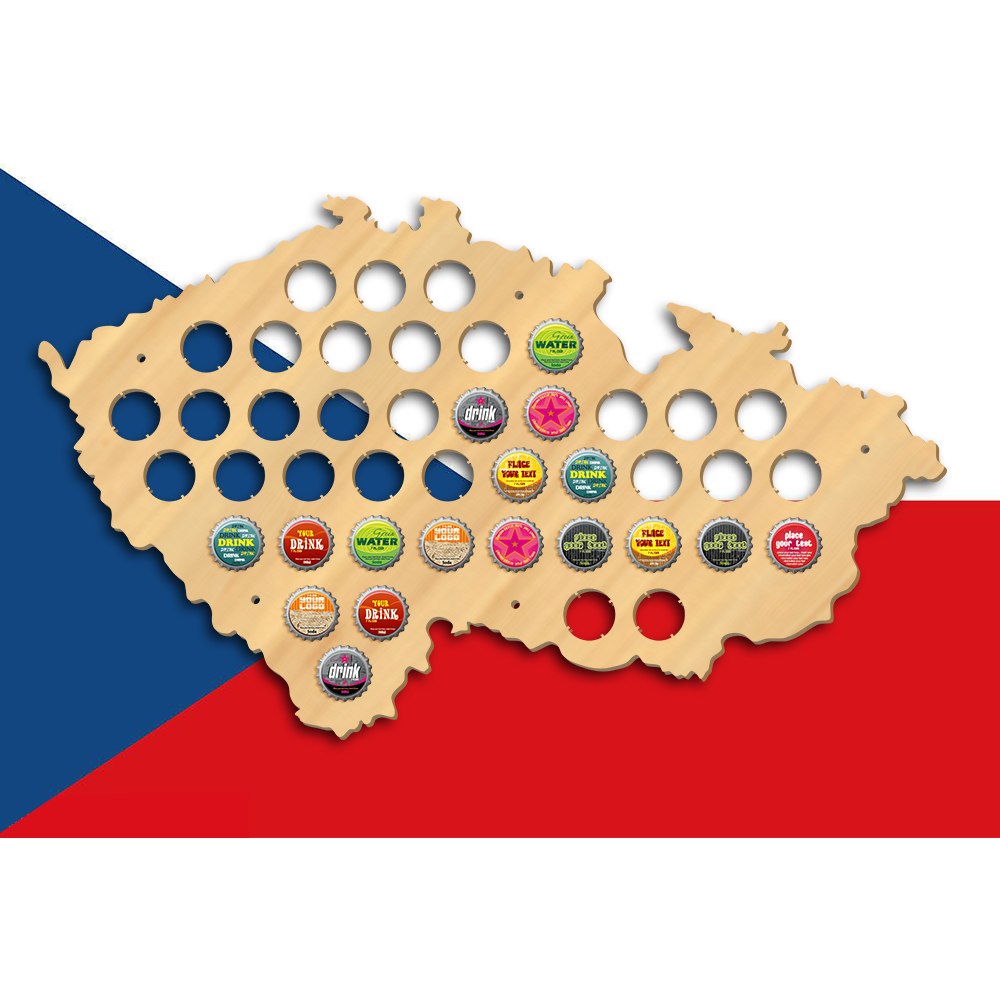 Czech Republic Beer Cap Map Pub Bar Wooden Wall Sign Beer Bottle Cap Display Holder Patriotic Czech Map Man Cave Beer Lover Gift Czech Republic Beer Cap Map Pub Bar Wooden Wall Sign Beer Bottle Cap Display Holder Patriotic Czech Map Man Cave Beer Lover Gift