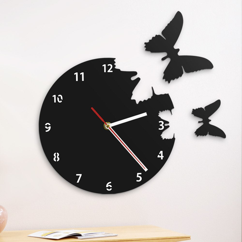Flying Butterflies Wall Clock Abstract Nature Wall Art Home Decor Wall Clock Butterfly Espcape Flew Away Modern Wall Clock Flying Butterflies Wall Clock Abstract Nature Wall Art Home Decor Wall Clock Butterfly Espcape Flew Away Modern Wall Clock