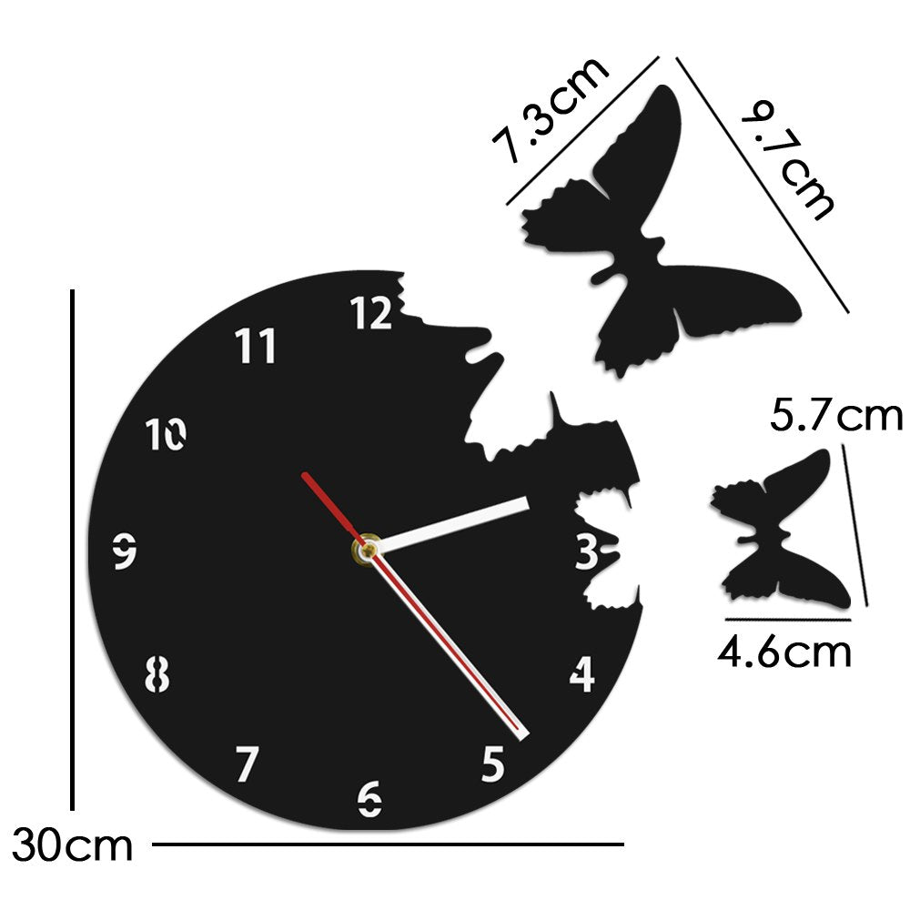 Flying Butterflies Wall Clock Abstract Nature Wall Art Home Decor Wall Clock Butterfly Espcape Flew Away Modern Wall Clock Flying Butterflies Wall Clock Abstract Nature Wall Art Home Decor Wall Clock Butterfly Espcape Flew Away Modern Wall Clock