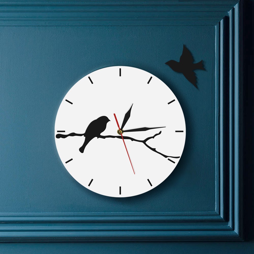 Flying Bird Abstract Wall Art 3D Wall Clock Bird Flew Away Decorative Funny Wall Clock Bird On The Branch Modern Home Decoration Flying Bird Abstract Wall Art 3D Wall Clock Bird Flew Away Decorative Funny Wall Clock Bird On The Branch Modern Home Decoration