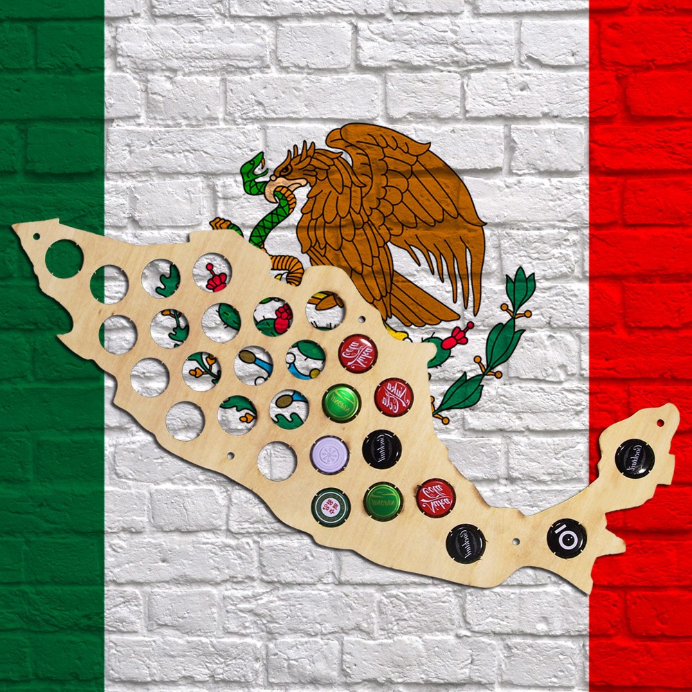Creative Wooden Craft Beer Cap Maps Of Mexico Wall Mounted Decorative Mexican Maps Beer Caps Collection Gadgets Bar Pub Wall Art Creative Wooden Craft Beer Cap Maps Of Mexico Wall Mounted Decorative Mexican Maps Beer Caps Collection Gadgets Bar Pub Wall Art