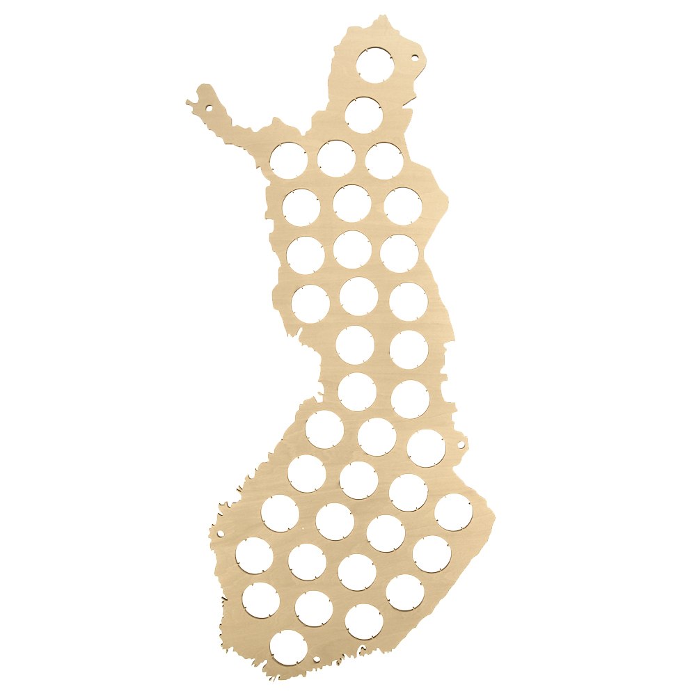 European Country Suomen Tasavalta Finland Beer Cap Map Patriotic Home Decor Bottle Cap Map Catcher Wine Caps Collection Art Gift European Country Suomen Tasavalta Finland Beer Cap Map Patriotic Home Decor Bottle Cap Map Catcher Wine Caps Collection Art Gift