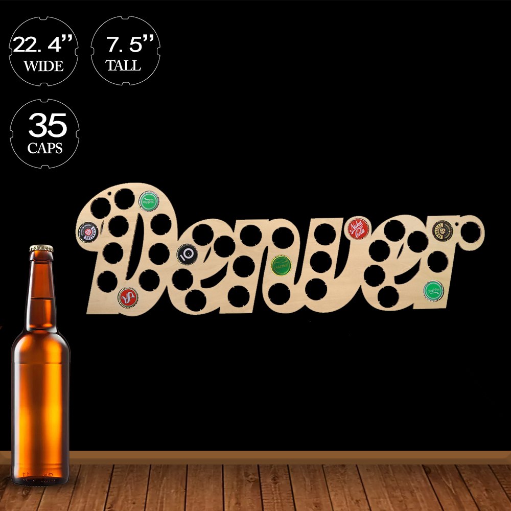 Denver Wall Art Wooden Beer Cap Map Local Denver Home Decor Beer Cap Holder Collection Denver Big Letters Display Gift For Him Denver Wall Art Wooden Beer Cap Map Local Denver Home Decor Beer Cap Holder Collection Denver Big Letters Display Gift For Him