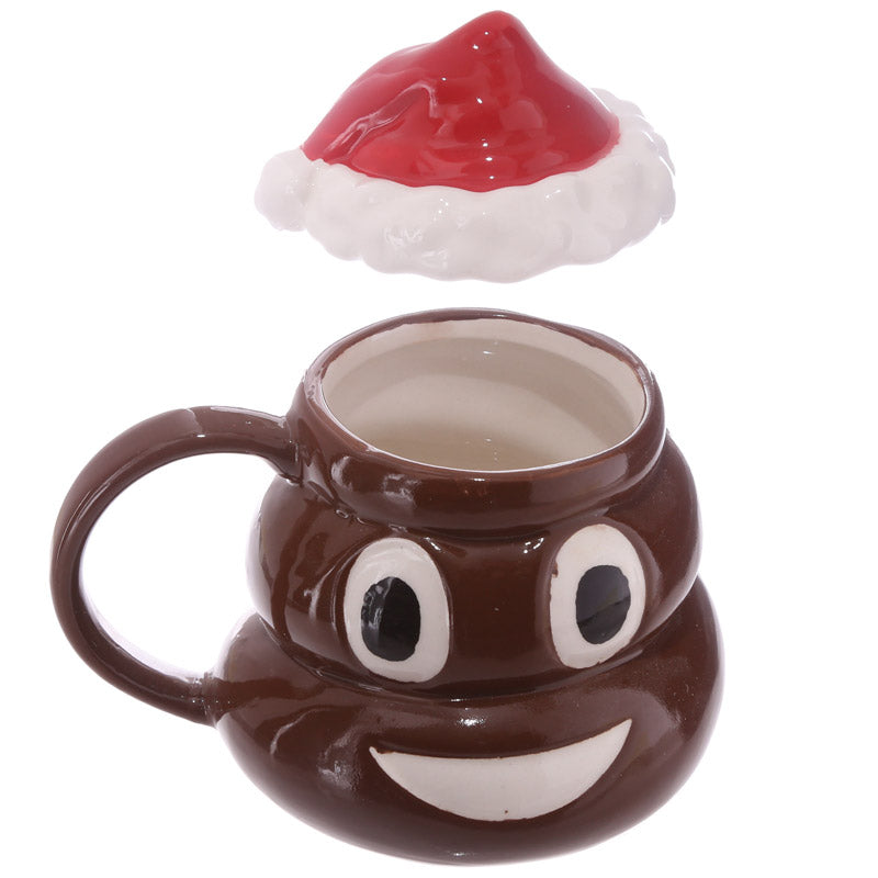 Emoji Mug 3D Ceramic Design Grinning Face Poop Cup with Swirly Lip Emonticon Poo Mug Poo Shape Coffee Cup Best Gift Emoji Mug 3D Ceramic Design Grinning Face Poop Cup with Swirly Lip Emonticon Poo Mug Poo Shape Coffee Cup Best Gift