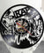 90s Rap Wall Art Wall Clock Hip Hop Vintage Vinyl Record Wall Clock Music Studio Room Decor Musical Live Show Rappers Gift