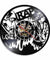 90s Rap Wall Art Wall Clock Hip Hop Vintage Vinyl Record Wall Clock Music Studio Room Decor Musical Live Show Rappers Gift