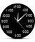 Analogous Digital Wall Clock Humorously Designed Round Wall Clock In Digital Display Indoor Home Decor Simple Clock Wall Watch