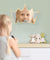 King of Crown Decorative Wall Mirror Wood and Acrylic Queen Princess Crown Safety Mirror Kid Room Baby Mirror Gift For Her