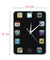 Hilarious Wall Pad Clock Tablet Screen Modern Wall Clock Computer Pad Clock Study Room Wall Decor Gifts For Technology Fans