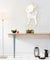 Little Deer Wall Mirror Acrylic Mirror and Wooden Back Hanging Mirrors Animal Nursery Wall Art Decor For Children's Room