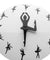 Ballerina Girl Wall Clock Dancing Lady Clock Hands Silent Movement Modern Wall Clock Dancing Room Decoration Swan Lake Art