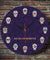 Mexican Skull Wall Clock Flowered Dead Head Decorative Wall Watch Flowering Crossbones Human Tattoo Dia De Los Muertos Souvenir