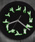 Night Club LED Neon Wall Clock Sex Positions Wall Decor Luminous Wall Clock Lighting  Mature Wall Watch Bachelorette Adult Gfit