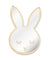 Bunny Sleepy Eyes Makeup Mirror Baby Kids Room Nursery Wall Decor Cute Animal Sleeping Rabbit Wood & Acrylic Safety Wall Mirror