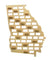 Georgia Wood Craft Cork Map Georgia State Map Artwork Wine Cork Collector Map Gift For Wine Lover Wall Hanging Display Cork Map