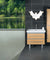 Bat Shaped Wall Mirror Halloween Home Decor Hanging Bat Arylic Mirror With Wooden Back Table Top Or Wall Mount Makeup Mirror