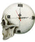 Gothic Tempore Mortis Vault Skull Wall Clock Halloween Home Decor Wall Clock Creepy Gothic Skeleton Clock Watch Roman Numerals