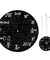 Math Equations and Notations Mathematics Chalkboard Geek Wall Clock Educational Gifts For Kids Teachers School Classroom Decor