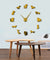 Various Dog Breeds 3D DIY Giant Wall Clock Pet Shop Wall Art Puppy Dog Types Decorative Clock Watch Eco Friendly Gift Pet Lovers