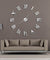 Modern DIY Large Wall Clock 3D Mirror Surface Sticker Home Decor Art Giant Wall Clock Watch With Roman Numerals Big Clock