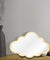 Cloud Mirror Wooden Engraved Acrylic Wall Mirror For Living Room Frameless Children Safety Mirror Hanging Make-up Mirror
