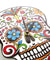 Mexican Dia De Los Muertos Day of the Dead Wall Clock Floral Skull Modern Wall Clock Candy Sugar Skull Halloween Wall Decor