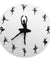 Ballet Time Wall Clock Ballerina Dancer Ballet Decorative Clock Wall Watch Girls Room Dancing Studio Decor Ballet Dancers Gift
