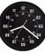 Military Time 24 Hours Display Neon Sign Wall Clock with LED Backlight Military World Time Zone Amateur Neon Sign LED Wall Clock