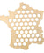 Bottle Beer Caps Map of France Laser Engraved Wood Map Wall Art For Caps Collector Home Decorative Beer Cap Display Board