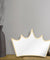 King of Crown Decorative Wall Mirror Wood and Acrylic Queen Princess Crown Safety Mirror Kid Room Baby Mirror Gift For Her