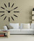 Frameless DIY Wall Clock 3D Mirror Wall Clock Large Mute Wall Stickers for Living Room Bedroom Home Decorations Big Time Clock