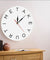 Take Your Time Modern Motto Swiss Scandinavian Minimal Art Wall Clock 12 Letters 12 Hours Unique Wall Clock Motivational Gift