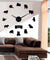 Adorable Different Dog Breeds Large Wall Art Home Decor Kennel Clubs Wall Clock DIY Giant Living Room Clock Dog Pet Owners Gift
