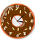 Colorful Printed Doughnut Wall Clock Kawaii Dessert Sweets Modern Wall Clock Bakery Business Sign Wall Decor Donut Lover Gift