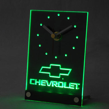 tnc0817 Chevrolet 3D LED Table Desk Clock