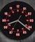 Military Time 24 Hours Display Neon Sign Wall Clock with LED Backlight Military World Time Zone Amateur Neon Sign LED Wall Clock