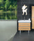 Cartoon Style Little Deer Acrylic Mirror and Wooden Back Nursery Baby Kid Room Decoration Hanging Wall Mirror Newborn Gift