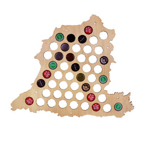 Beer Bottle Cap Map Of Spain Wooden Beer Cap Map Collection Espana Hanging Display Map Spanish Home Decoration Accessories