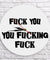 Hilarious Rude Mature Sweary Wall Clock F F F Snarky Conversation Offensive Wall Clock Funny Clock Wall Watch Joke Curse Gift