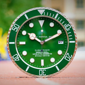 Luxury Metal Wall Clock Modern Design