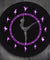 Ballerina Figurines LED Lighting Wall Clock Ballerina Silhouette Artwork Ballet Room Decorative Clock Ballet Gifts for Girls