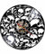Dead Skeletal Heads Wall Clock Make Of Vinyl Record Vintage Hanging Piled Skulls Wall Art Halloween Horror Decor Vinyl Clock