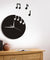 Floating Music Notes Wall Art Musical Notes Flew From The Clock Sheet Music Modern Wall Clock Musicians Rock n Roll Crafty Gift