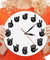 American Sign Language Wall Clock ASL Gesture Modern Clock Watch Equivalents Of The Hours Made Exclusively For The Deaf-mute