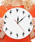 Ballet Time Wall Clock Ballerina Dancers Minimalist Design Dance Studio Wall Decor Modern Wall Clock Dancing Lovers Art Gift