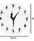 Charming Ballerina Wall Clock Baby Girl Nursery Decor Ballet Dancer Modern Wall Clock Ballet Dancing Girl Needle Hand Wall Watch