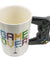 Game Over Coffee Mug 3D Game Controller Handle Office Coffee Ceramic Cup Mug Nerd Mug Gameboy Gamer Gift